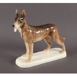 Schäferhund, Feinsteinzeug, Heubach, Lichte, A.20.Jh.