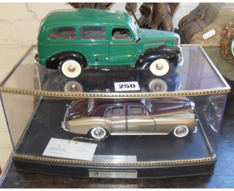 Franklin Mint model of a 1955 Bentley S, and an American Shooting Brake