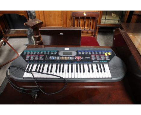 A Casio CTK-401 keyboard.