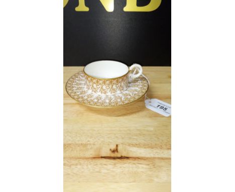 CUP/SAUCER (ROYAL WORCESTER 1511)