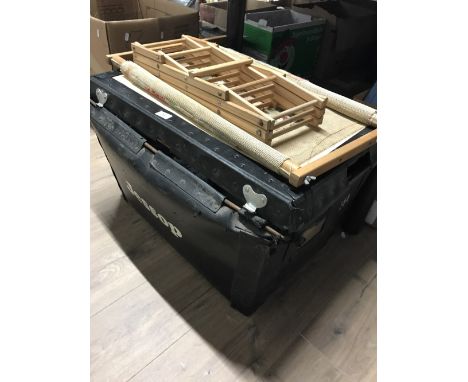 1 LARGE TRUNK - CHINA & OTHER ITEMS