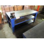 Portable Steel Workbench & Vise