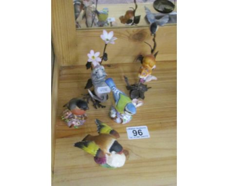 5 Royal Worcester birds