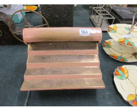 Vintage ceramic electric fire stand