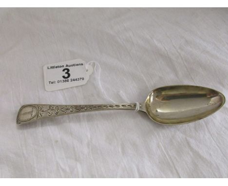 Silver dessert spoon