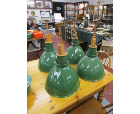 Set of 4 Thorlux industrial light fittings