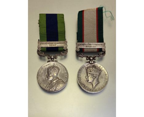 India General Service medal 1908-35, clasp North West Frontier 1935 809416 GNR R SPENCE RA (DUPLICATE) together with an India