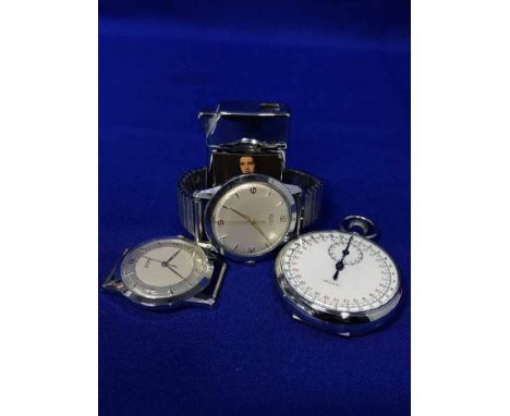 MIXED LOTto include lighters, a gentleman's tissot watch and two cupro nickel coins (8)