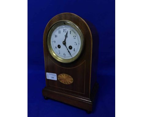 EDWARDIAN MANTEL CLOCK