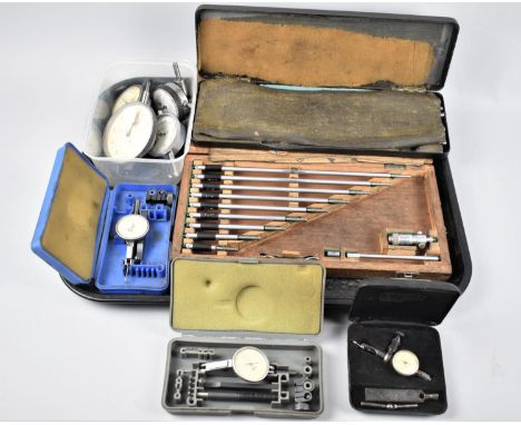 A Collection of Various Vintage Engineers Tools 