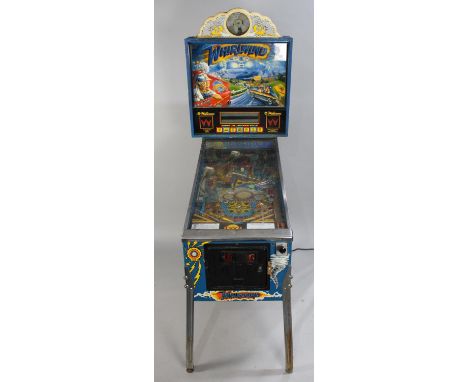 A c.1989-90 Williams 'Whirlwind' Pinball Machine Game Designed by Pat Lawlor, (One of the last Williams System 11b games), Po