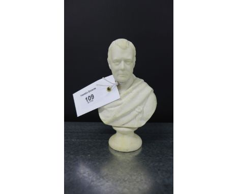 W.H. Goss parian bust of Sir Walter Scott, 15cm high