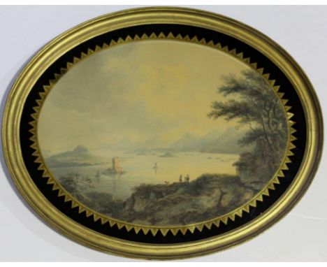 MARGARET LLOYD (Fl.c.1795) CASTLE STALKER, ARGYLL; LLANRWST BRIDGE; CONWAY CASTLE; LOCH LOMOND Four; each signed, inscribed w