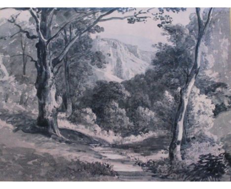 THOMAS TUDOR (1785-1855) VIEWS OF CLIFTON FROM LEIGH WOODS Two, one inscribed Clifton, July 1811, grey washes and pencil upon