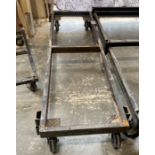 24" X 7' STEEL LUMBER CART