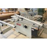’12 CANTEK SLIDING TABLE SAW, CANP30, DUST EXTRACTOR, 230V, S/N 1809347DOP2