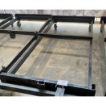 39" X 7' STEEL LUMBER CART