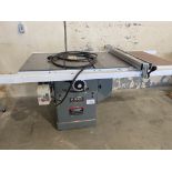 KING 10" HD CABINET TABLE SAW, 3HP, 220V, W/ TRU-RIP FENCE