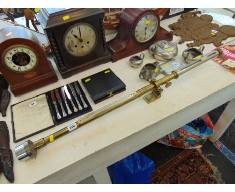 A brass stick Barometer