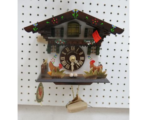 * Hubert Herr German weight driven cuckoo clock