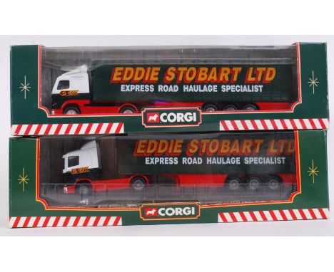 CORGI: Two Corgi Classics Eddie Stobart lorries - 59504 and 59503. Both with original boxes.