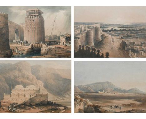 Charles Haghe (d.1888) after Lieutenant William Edwards (d.1890)The Round Tower, Fort Hyderabad; From the Top of the Round To