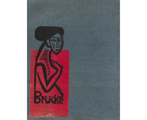 Ausstellungskatalog     Katalog für die Ausstellung der Künstlergruppe 'Brücke' in der Galerie Gurlitt, Berlin. April 1912. K