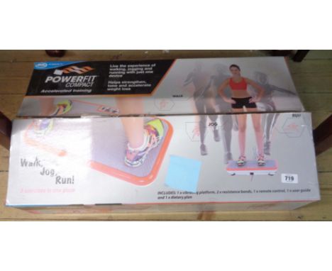A JML Powerfit compact training machine complete in original box