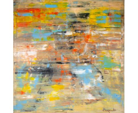 ABRAHAM PARIENTE (ISRAELI B. 1962)Self Portrait, oil on linen 121 x 126 cm (47 5/8 x 49 5/8 in.)signed lower rightCONDITION O