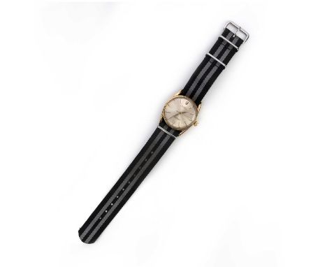 Rolex, a gentleman's gold wristwatch, 'Oyster Perpetual Superlative Chronometer', ref 1011, circa 1965, the silvered dial wit