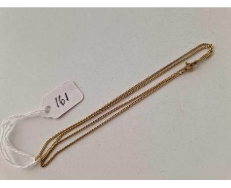 A neck chain 9ct 18 inch 2 gms