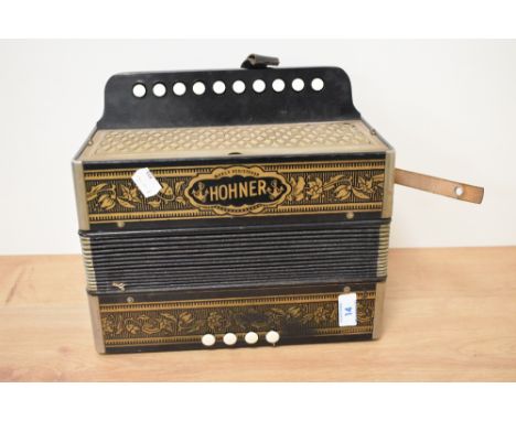 A late 19th Century Hohner accordion