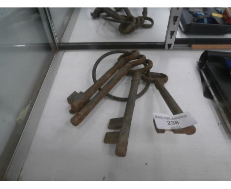 set of vintage keys