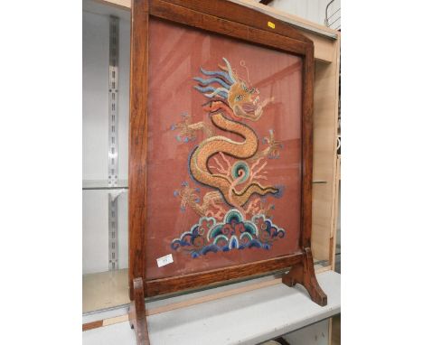tapestry dragon fire screen