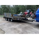IFOR WILLIAMS TRI-AXEL PLANT TRAILER GH146