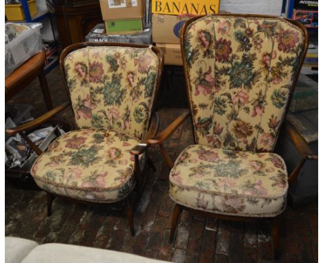 2 Ercol armchairs