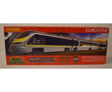 R1176 Hornby Eurostar Model Electric Train Set OO Gauge