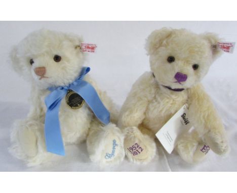 Steiff 'Royal Baby - George' and 'Diamond Jubilee 1952-2012' teddy bears