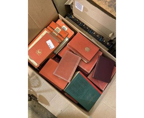 A collection of travel books including Thorough Guides, Little Guides, Ward Locke &amp; Co tourist handbooks, Red Guides, Ord