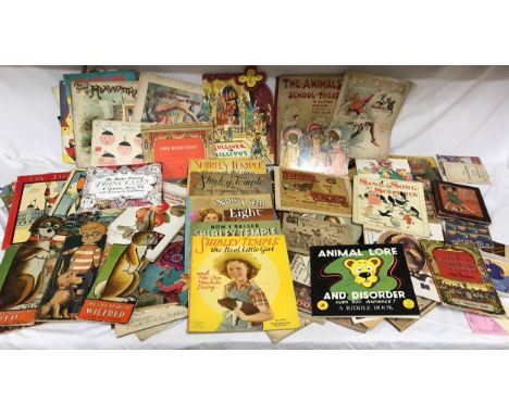 Animal Lore &amp; Disorder Riddle Book, Sing a Song for Sixpence by R Caldecott, 'What became of Them? and The Conceited Litt