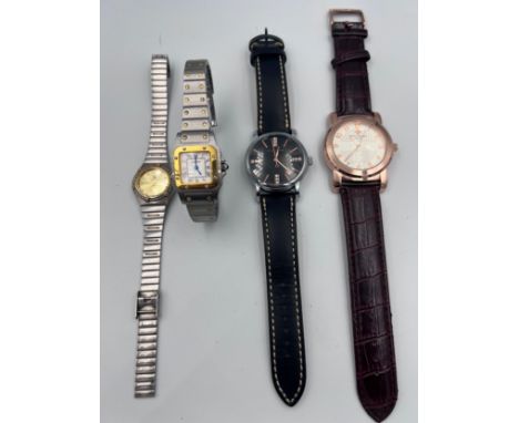 Replica watches to include Rolex, Cartier and two Patek Philippe. 