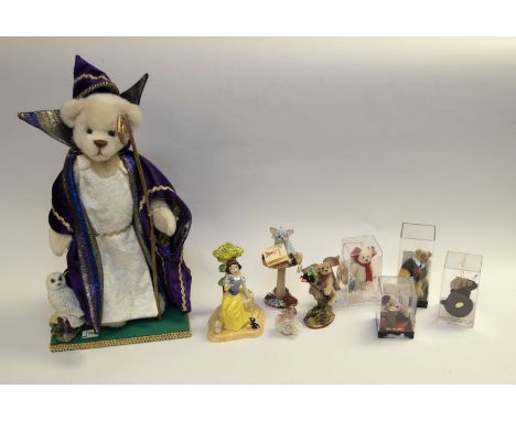 Artist made Harry Potter Teddy bear ad other Teddy bears small collectibles-mostly 1980s&nbsp;