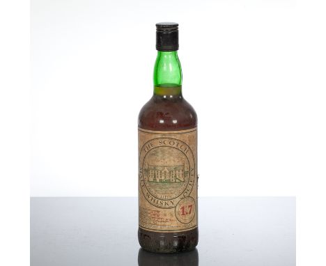 GLENFARCLAS SMWS 1.7
Cask strength single HIghland malt whisky, distilled in January 1975 and bottled in April 1985 for the S