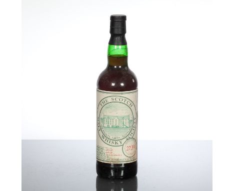 SPRINGBANK SMWS 27.39
Cask strength single Campbeltown malt whisky, distilled in December 1964 and bottled in June 1996 for t