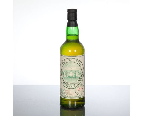 SPRINGBANK SMWS 27.35
Cask strength single Campbeltown malt whisky, distilled in March 1967 and bottled in September 1995 for