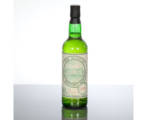 PORT ELLEN SMWS 43.10
Cask strength single Islay malt whisky, distilled in January 1978 and bottled in February 1996 for the 