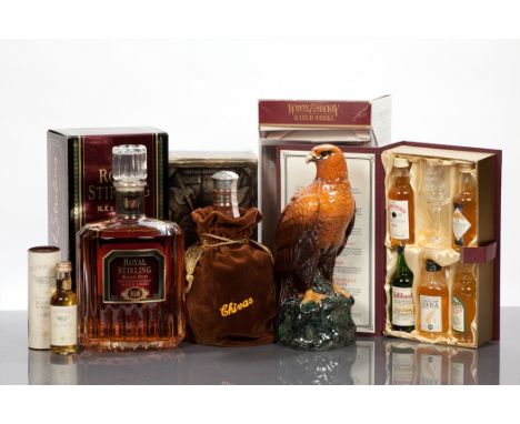 CHIVAS BROTHERS ROYAL SALUTE 21 YEAR OLD 
Blended Scotch Whisky in Spode decanter. 26 2/3 fl.ozs, 75.7cl, , 70°proof, with po