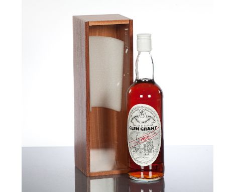 GLEN GRANT 1954
Highland Malt Scotch Whisky, bottled by Gordon & MacPhail. 70cl, 40% volume, in wood & perspex presentation b