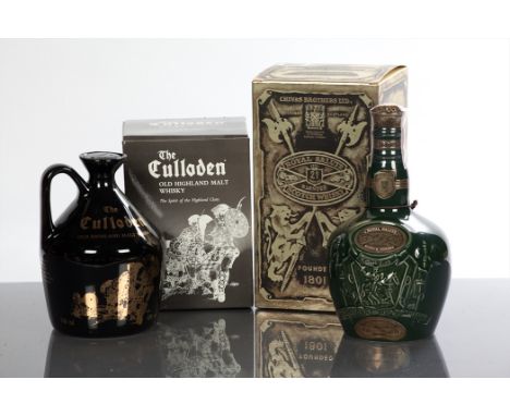 CHIVAS ROYAL SALUTE 21 YEAR OLD
Blended Scotch Whisky in green Wade decanter. 70cl, 40 G.L., with pouch, in carton.
THE CULLO