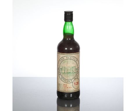 GLENFARCLAS SMWS 1.20
Cask strength single Highland malt whisky, distilled in January 1975 and bottled in April 1987 for the 